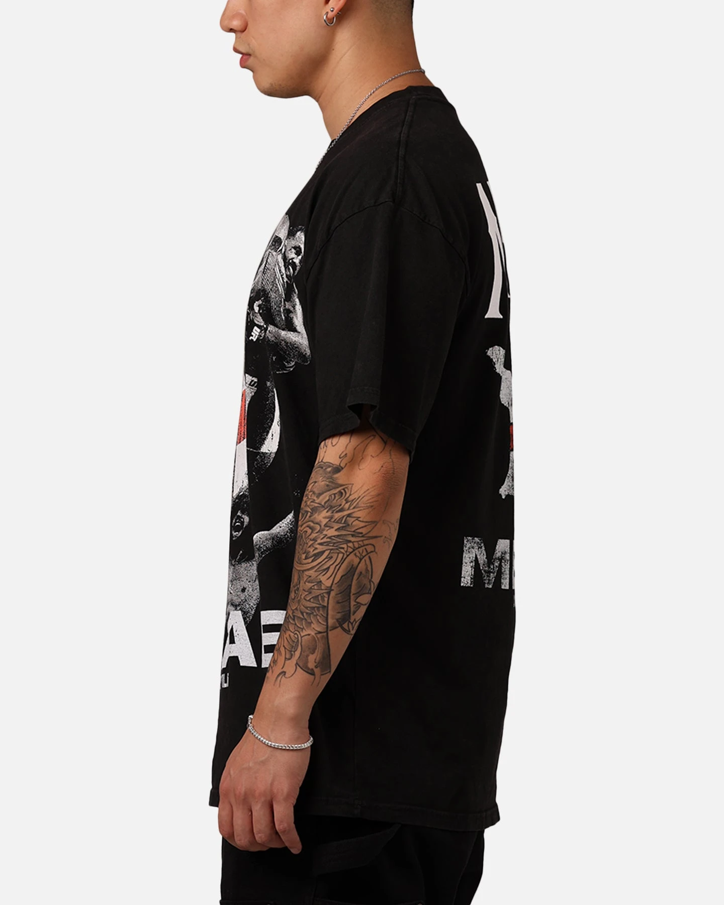 UFC By Culture Kings Merab Dvalishvili Noche T-Shirt Black Acidwash 7 UFC By Culture Kings Merab Dvalishvili Noche T-Shirt Black Acidwash - Image 5