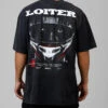 Loiter Formula Vintage T-Shirt Black Acidwash -Culture Kings 02051762 YB017 mens 0010