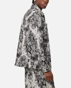 XXIII Denim Jacquard Jacket Black Denim -Culture Kings 02051772 YB079 mens 00040