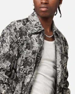 XXIII Denim Jacquard Jacket Black Denim -Culture Kings 02051772 YB079 mens 00060