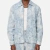 XXIII Denim Jacquard Jacket Pacific Blue 1 XXIII Denim Jacquard Jacket Pacific Blue -Culture Kings 02051772 YP756 mens 00010