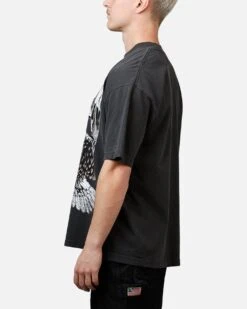 Sworn To Us Freedom 'Outlaw Spirit' T-Shirt Black -Culture Kings 02051789 YW607 mens 0050