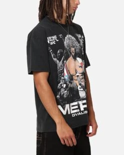 UFC By Culture Kings Merab Dvalishvili Noche Heavy T-Shirt Vintage Black -Culture Kings 02051838 YV013 mens 000050