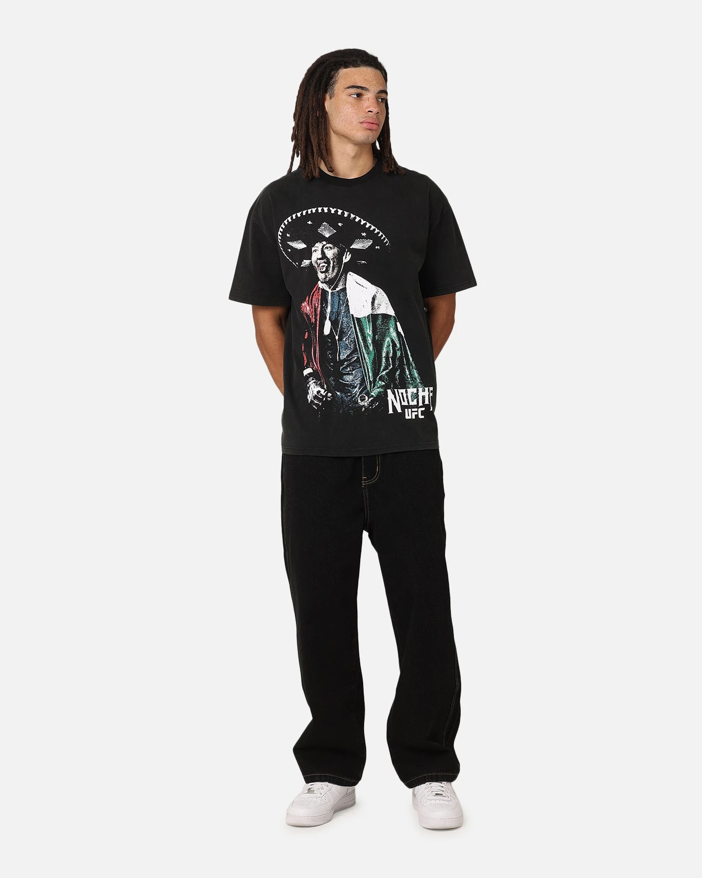 UFC By Culture Kings Raúl Rosas Jr. Noche Heavy T-Shirt Vintage Black 5 UFC By Culture Kings Raúl Rosas Jr. Noche Heavy T-Shirt Vintage Black - Image 3