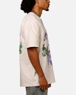 American Thrift X DC Batman The Joker Cane Heavyweight T-Shirt Off White -Culture Kings 02051879 YO007 mens 0040