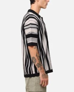 XXIII Coogee Button Up Shirt Black/Grey -Culture Kings 02051900 YB006 mens 00040