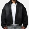 MNML Denim Choir Coat Washed Black -Culture Kings 02051916 YW607 mens 0010