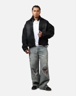 MNML Denim Choir Coat Washed Black -Culture Kings 02051916 YW607 mens 0030