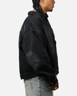 MNML Denim Choir Coat Washed Black -Culture Kings 02051916 YW607 mens 0040