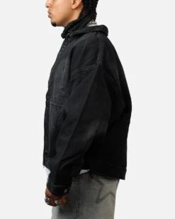MNML Denim Choir Coat Washed Black -Culture Kings 02051916 YW607 mens 0050