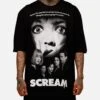 Bioworld Vintage Scream T-Shirt Washed Black -Culture Kings 02051964 YW607 mens 0010