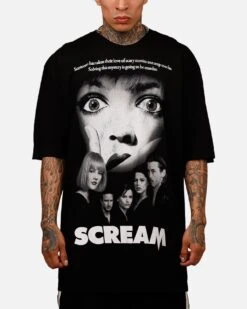 Bioworld Vintage Scream T-Shirt Washed Black