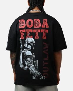 Freeze Max Star Wars Boba Shine T-Shirt Black -Culture Kings 02051976 YB001 mens 0020