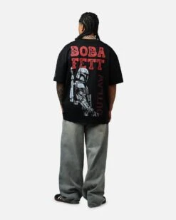 Freeze Max Star Wars Boba Shine T-Shirt Black -Culture Kings 02051976 YB001 mens 0060