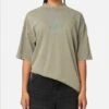 The Anti Order Anti XY Mock Neck T-Shirt Vintage Khaki