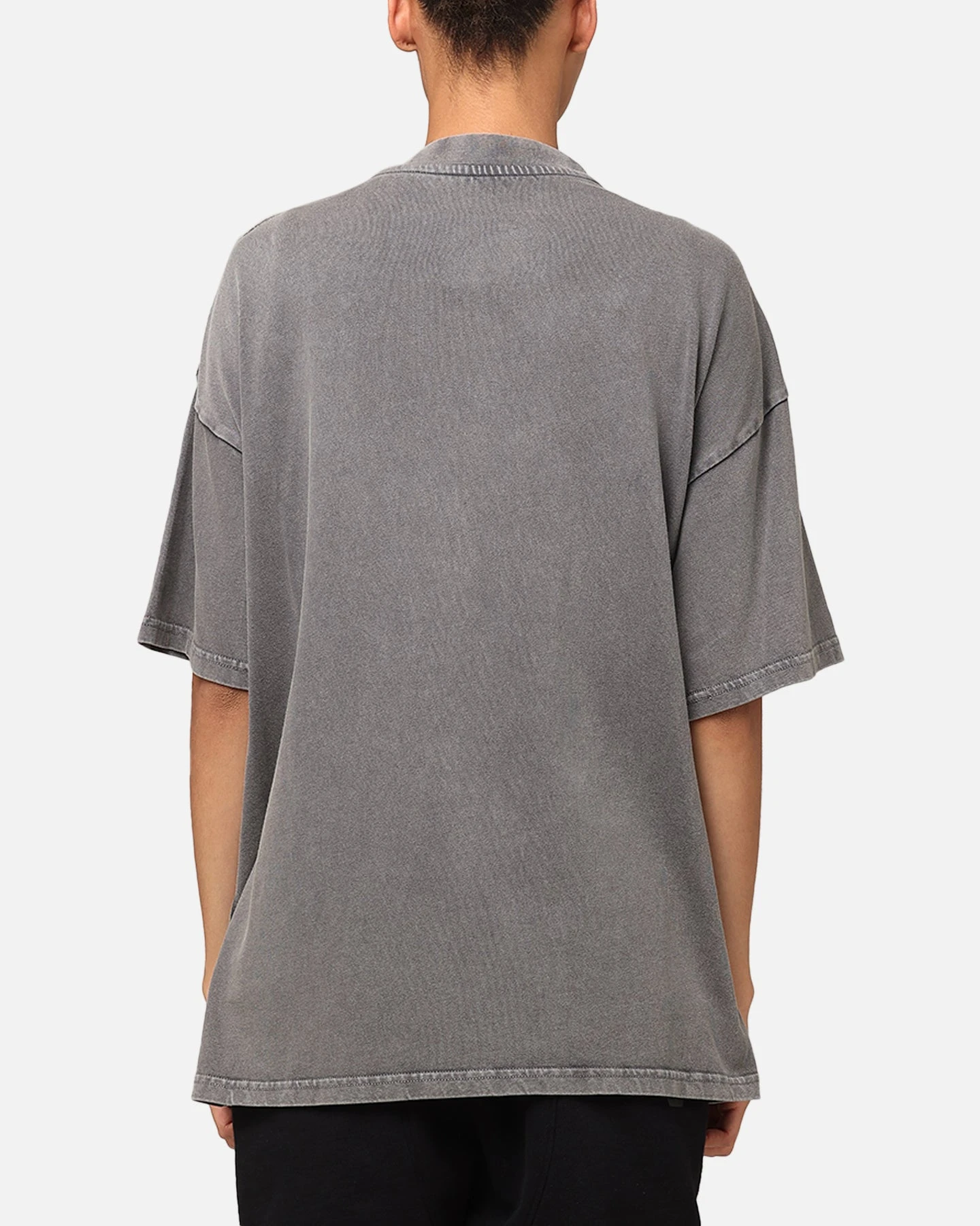 The Anti Order New Dawn Mock Neck T-Shirt Washed Charcoal 5 The Anti Order New Dawn Mock Neck T-Shirt Washed Charcoal - Image 3