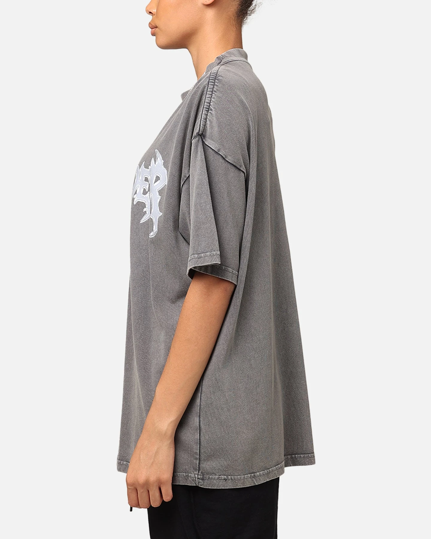 The Anti Order New Dawn Mock Neck T-Shirt Washed Charcoal 7 The Anti Order New Dawn Mock Neck T-Shirt Washed Charcoal - Image 5