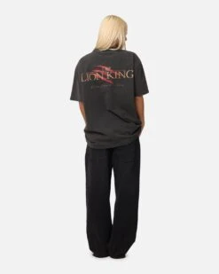 American Thrift Disney The Lion King Scar Heavyweight T-Shirt Black Wash -Culture Kings 02052054 YB295 womens 00040 330b6f5f 3f4d 4a82 bc19 49919270facf