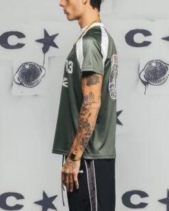 Carre Striker Jersey T-Shirt Green/White -Culture Kings 02052095 YG636 mens 00000060