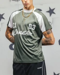 Carre Striker Jersey T-Shirt Green/White -Culture Kings 02052095 YG636 mens 00000070
