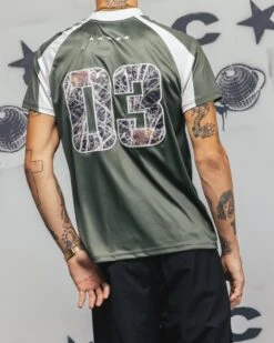 Carre Striker Jersey T-Shirt Green/White -Culture Kings 02052095 YG636 mens 00000080