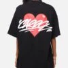 Carre Romance T-Shirt Black -Culture Kings 02052099 YB001 womens 00010