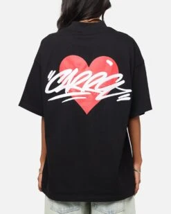 Carre Romance T-Shirt Black