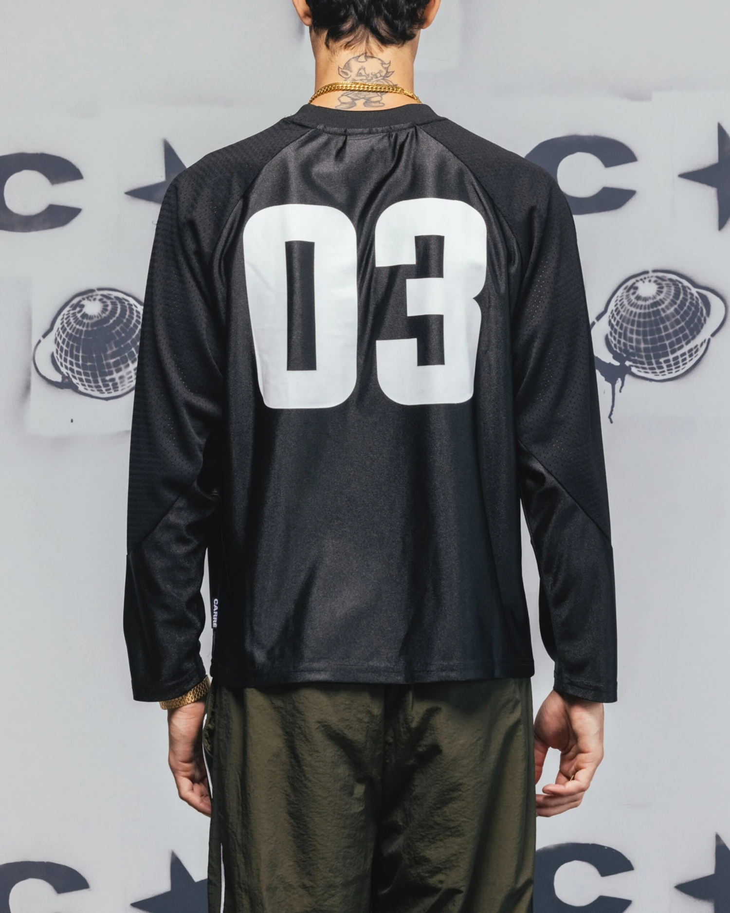 Carre Nebula Long Sleeve T-Shirt Black 4 Carre Nebula Long Sleeve T-Shirt Black - Image 2