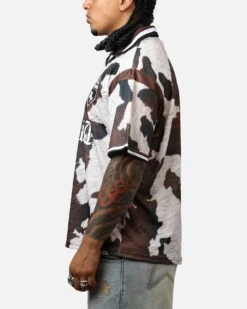 Bravest Cow Print Jersey Brown/White 11 Bravest Cow Print Jersey Brown/White -Culture Kings 02052145 YX325 mens 0050