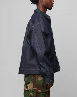 Loiter Prestige Denim Jacket Raw Indigo -Culture Kings 02052211 YI013 mens 00040