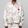 Loiter Prestige Denim Jacket Snow Camo