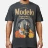 Ripple X Modelo Fighting Spirit T-Shirt Washed Black -Culture Kings 02052214 YW607 mens 0010