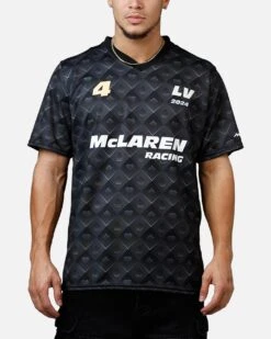 Mitchell & Ness X Mclaren 'Vegas Grad Prix 2024' Lando Norris Soccer Jersey Black
