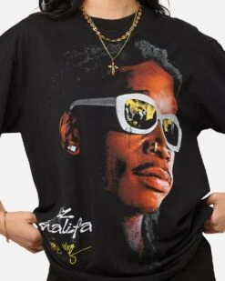ID Supply Wiz Khalifa Taylor Gang Vision T-Shirt Black -Culture Kings 02052351 YB001 womens 00060
