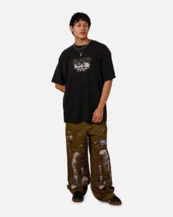 Goat Crew Marvel Galactus Vintage T-Shirt Black Acidwash -Culture Kings 02052365 YB017 mens 0030