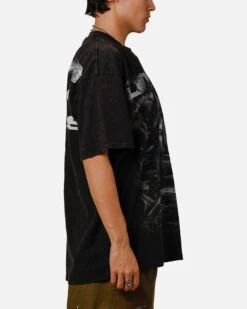 Goat Crew Marvel Doctor Doom No Rivals Vintage T-Shirt Black Acidwash -Culture Kings 02052367 YB017 mens 0040