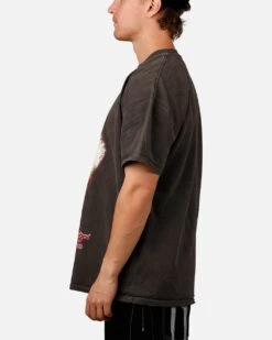 American Thrift X Friday The 13th Part VII 'Horror Classics' The New Blood Heavyweight T-Shirt Black Wash -Culture Kings 02052375 YB295 mens 0050