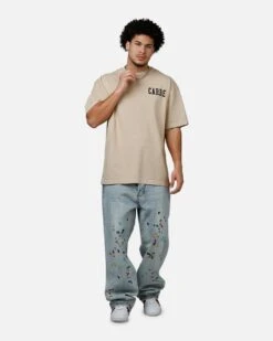 Carre Dice College T-Shirt Stone -Culture Kings 02052412 YS400 mens 0030