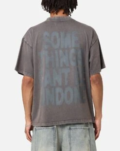 Loiter Desire T-Shirt Washed Charcoal 10 Loiter Desire T-Shirt Washed Charcoal -Culture Kings 02052424 YC071 mens 0020