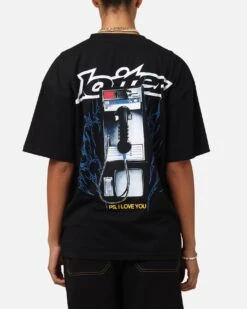 Loiter Phonebooth Vintage Drop T-Shirt Black
