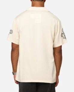 XXIII Fleur Linen Button Up Shirt Off White 10 XXIII Fleur Linen Button Up Shirt Off White -Culture Kings 02052456 YO007 mens 00030