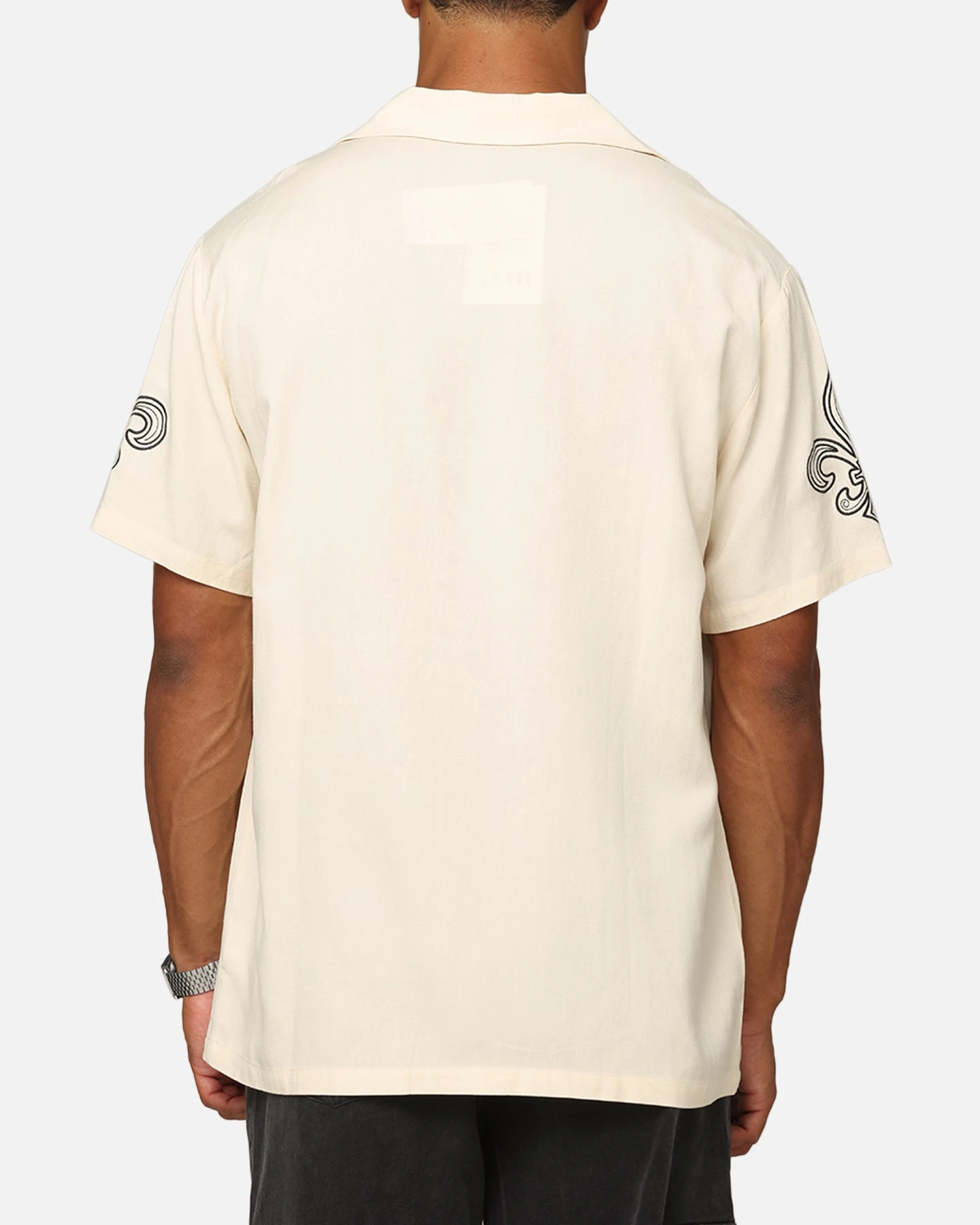 XXIII Fleur Linen Button Up Shirt Off White 5 XXIII Fleur Linen Button Up Shirt Off White - Image 3