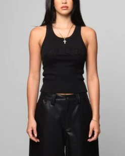 Loiter Women's Dark Tank Black