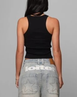 Loiter Women's Motorsport Tank Black -Culture Kings 02052473 YB001 womens 00030