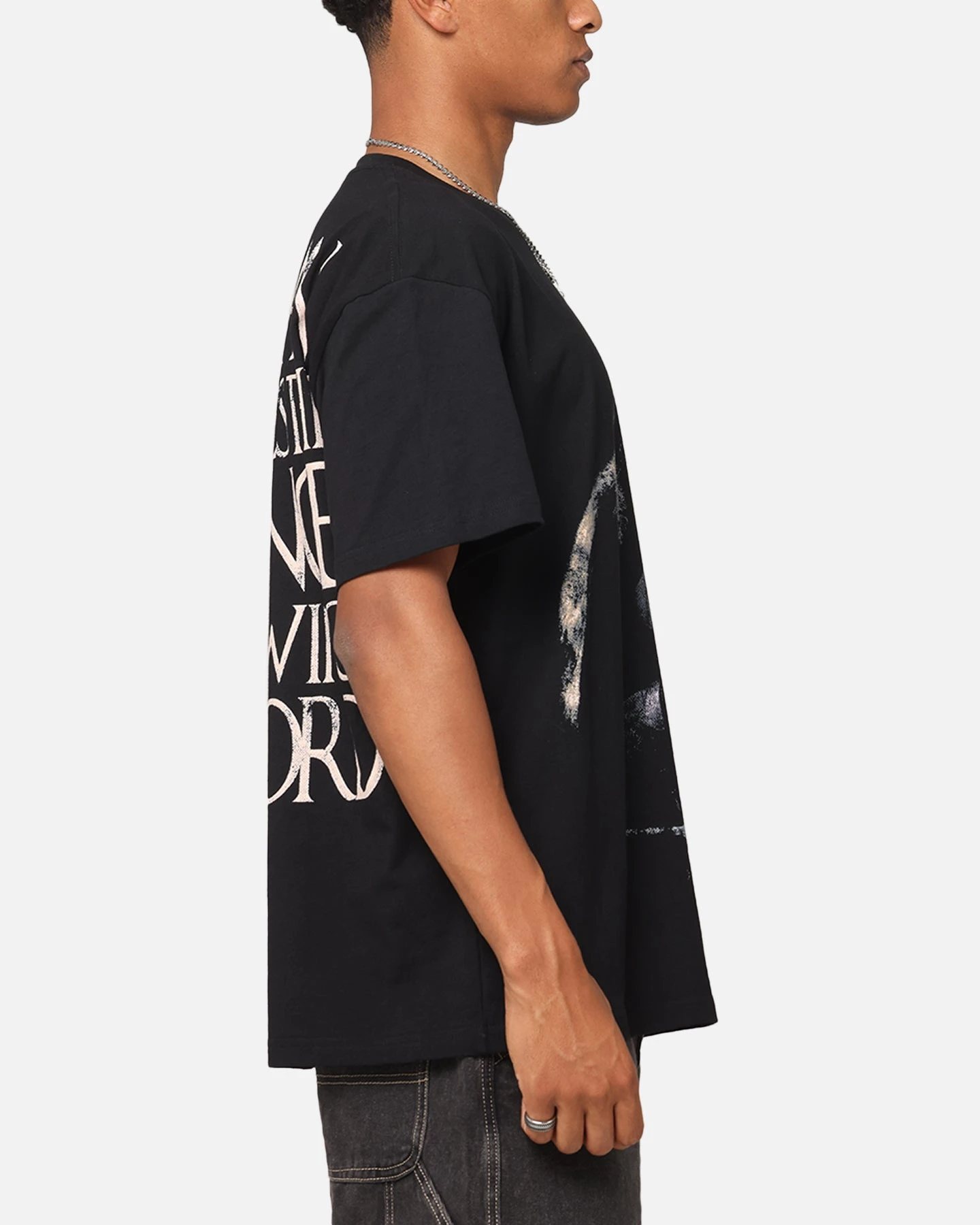 Goat Crew X Game Of Thrones Ned Stark Vintage T-Shirt Black Acidwash 7 Goat Crew X Game Of Thrones Ned Stark Vintage T-Shirt Black Acidwash - Image 5