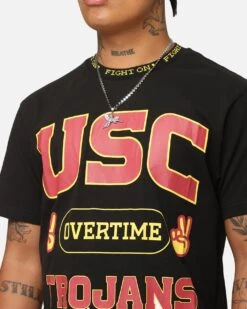 Overtime USC Trojans Fight On T-Shirt Black -Culture Kings 02052508 YB001 mens 0050