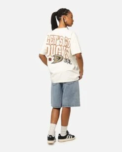 Culture Kings Anaheim Ducks Lets Go Ducks Heavy T-Shirt Off White -Culture Kings 02052524 YO007 womens 00030 ad7ac6a4 fe3b 4764 a31a 757575faab19