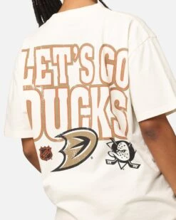 Culture Kings Anaheim Ducks Lets Go Ducks Heavy T-Shirt Off White -Culture Kings 02052524 YO007 womens 00080 fc7cc275 7ad7 4d52 a182 4dc318401a3d