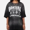 Pantera F#cking Hostile Vintage T-Shirt Washed Black -Culture Kings 02052540 YW607 womens 00010