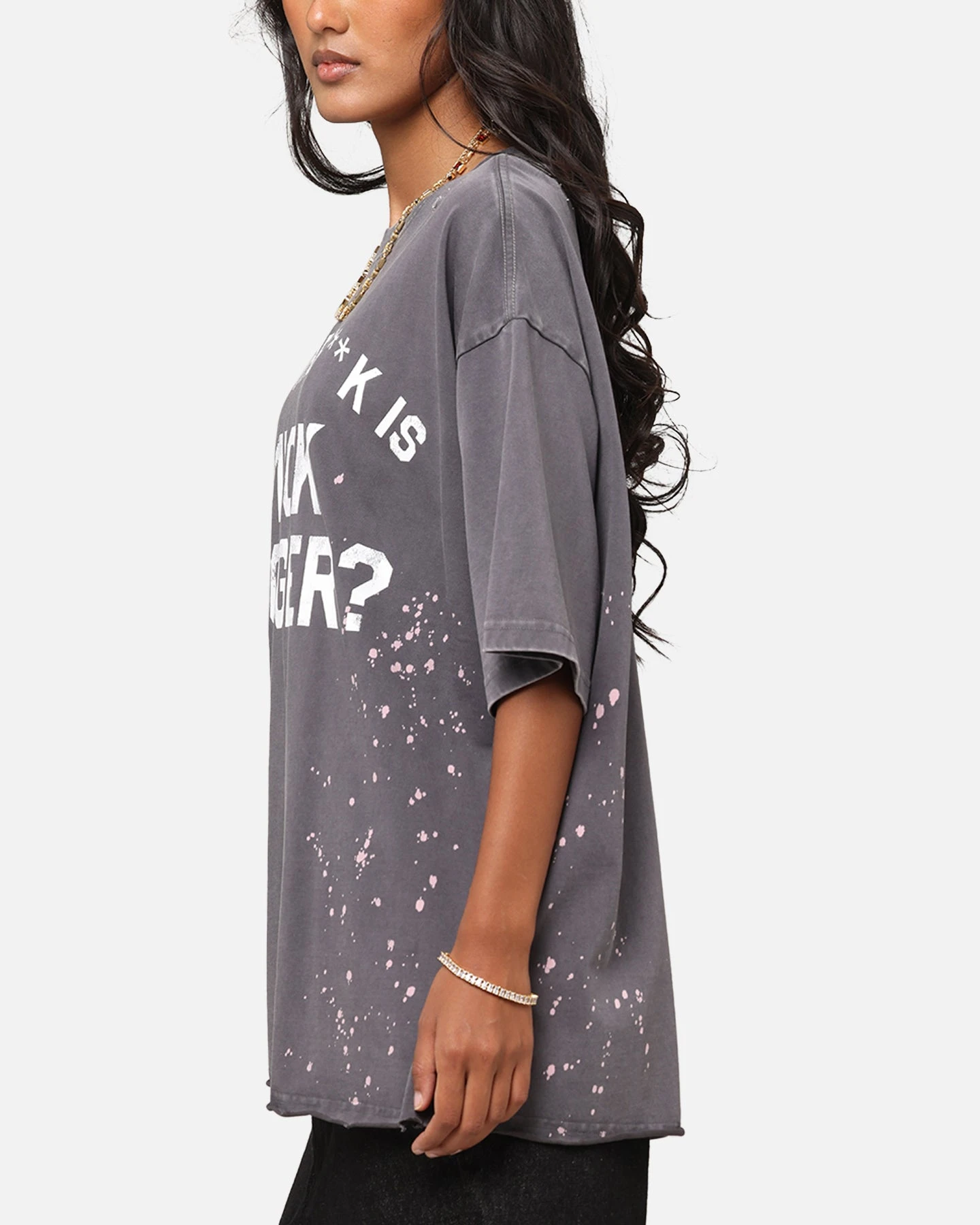 The Rolling Stones Who The F Is Mick T-Shirt Washed Black 7 The Rolling Stones Who The F Is Mick T-Shirt Washed Black - Image 5